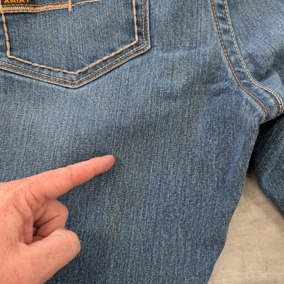 Ariat Rebar M4 Relaxed Boot Women's Jeans Size 35/32 - Picture 14 of 14